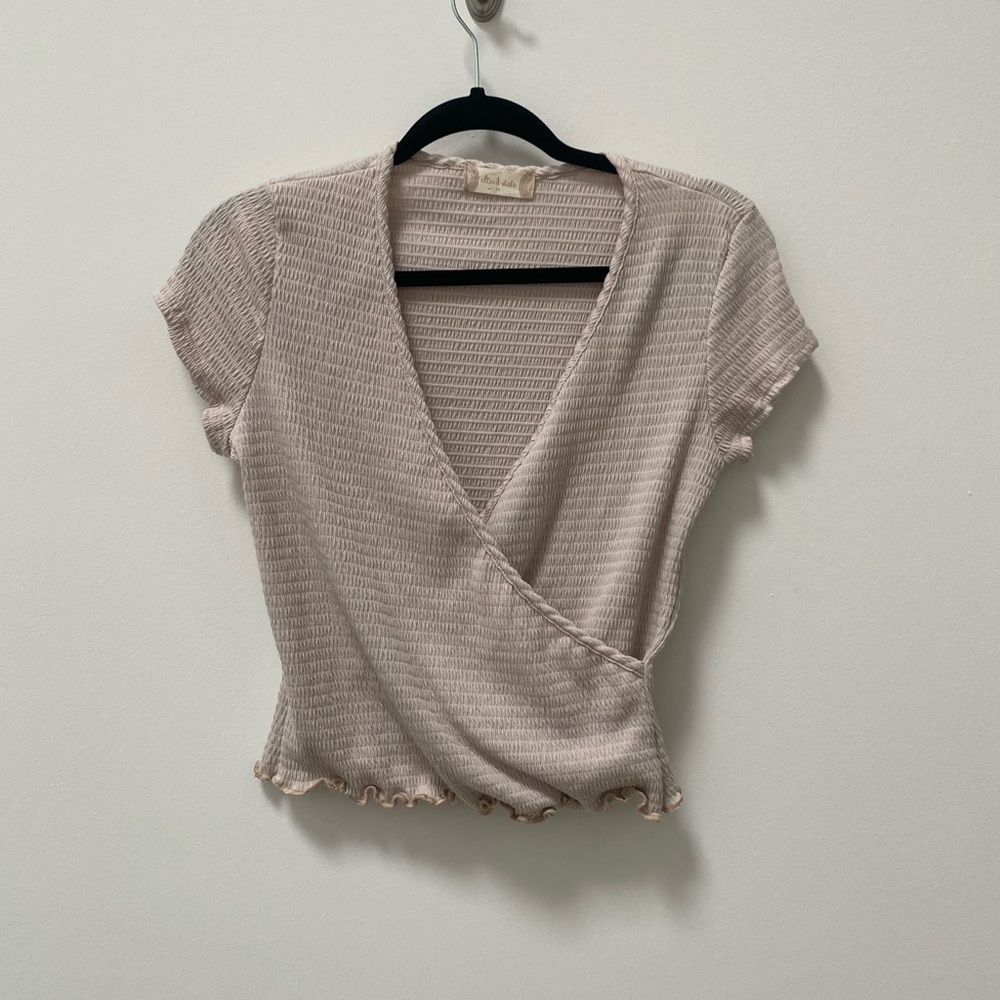 Altar’d State Wrap Top